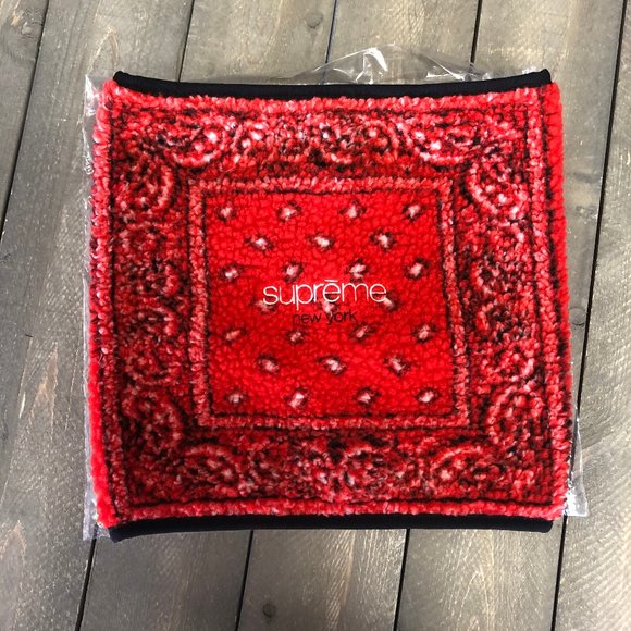 Supreme Bandana Fleece Neck Gaiter 2025 | ciclica.eu